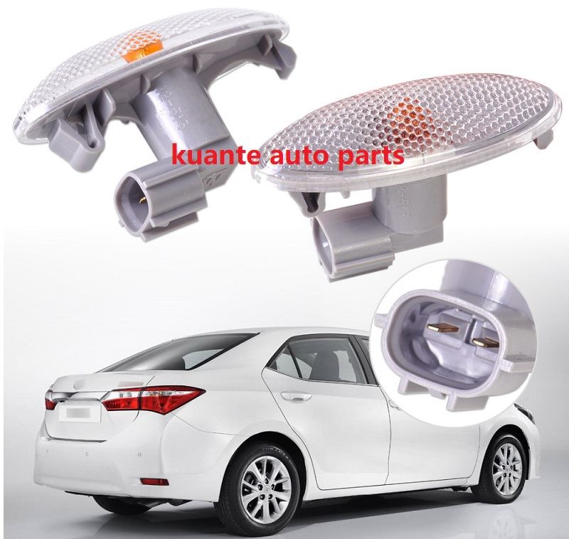 toyota side turn signal lights at fenders