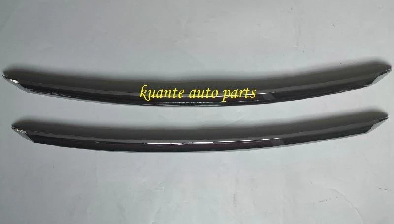 hood chrome moulding for hilux 2015