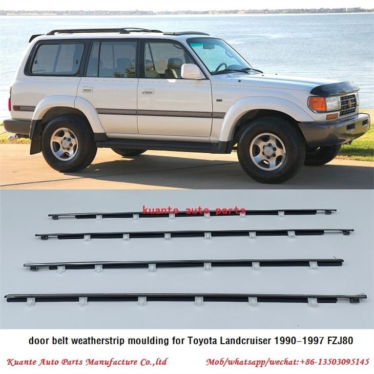 Automobilio lango diržo liejimo juostelė, skirta Toyota Landcruiser 1990-1997 FZJ80