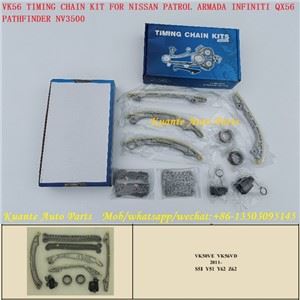 VK56 laiko grandinės rinkinys, skirtas Nissan Patrol Armada Infiniti QX56 Pathfinder NV3500
